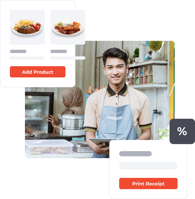 Qasir atur produk
